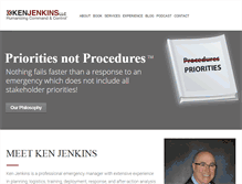 Tablet Screenshot of kenjenkinsllc.com